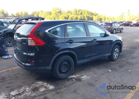 2015 Honda Cr-V Lx from USA, damaged, VIN 5J6RM4H33FL069932